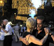 Milonga al aire libre y buen tango en Parque Chacabuco