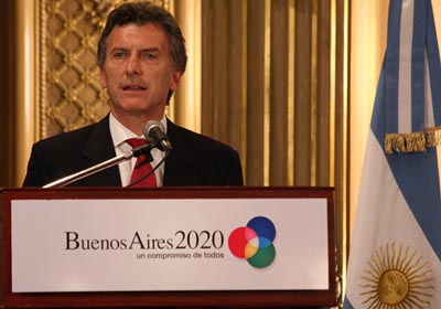 Macri lanz la iniciativa Buenos Aires 2020, Un Compromiso de Todos. Foto: Nahuel Padrevecchi/GCBA.