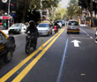 La Avenida Santa Fe ya es doble mano, entre Jorge Luis Borges y Anchorena