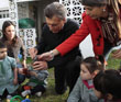 Macri visit un CPI en el barrio de Flores