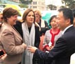La Ministra de Salud portea recibi a las autoridades del Centro Mdico Guangzhou para mujeres y nios de China
