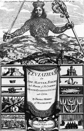 Tapa del Leviathan de la edicin de 1651