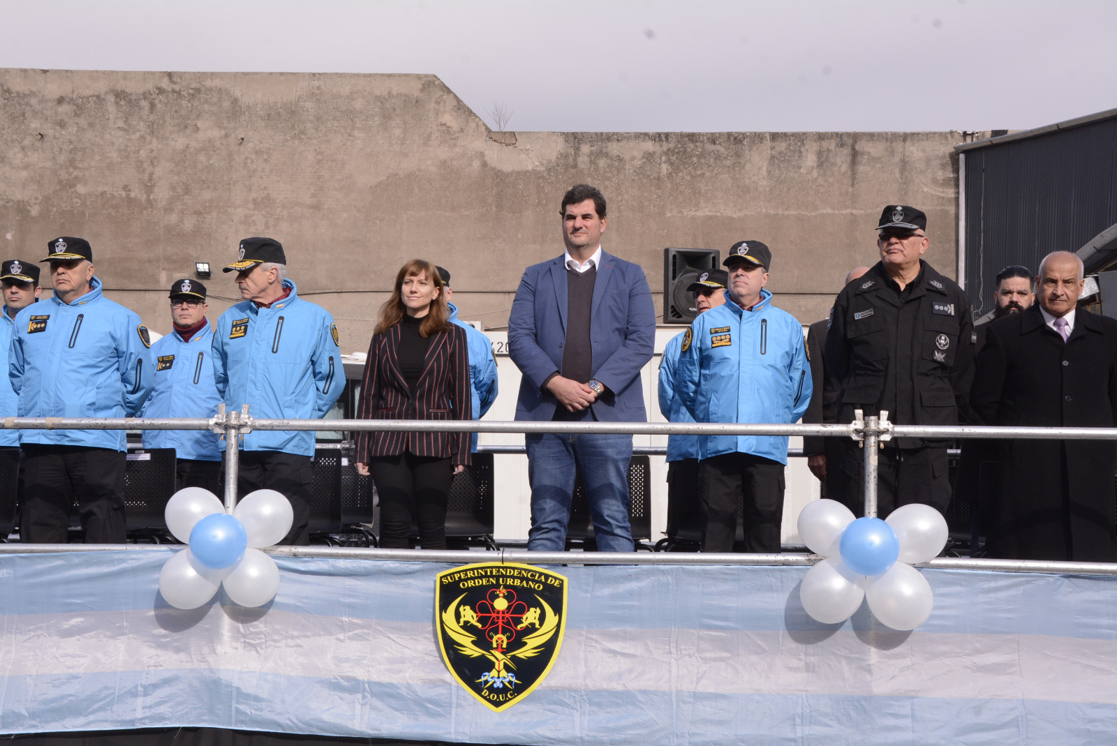 La Policía de la Ciudad festejó el séptimo aniversario del DOUC