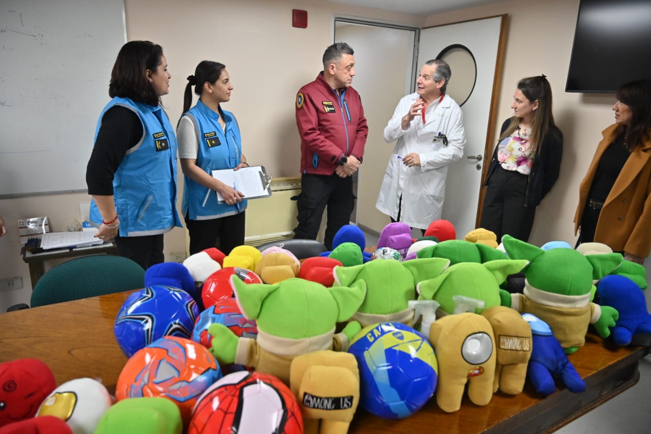Más de 600 juguetes donados al Hospital de Niños “Pedro Elizalde”