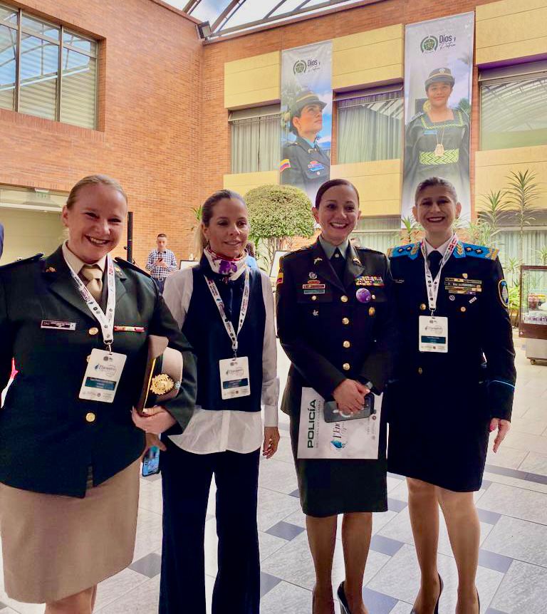 Se realizó el Primer Encuentro de Mujeres Policías de Iberoamérica en Bogotá