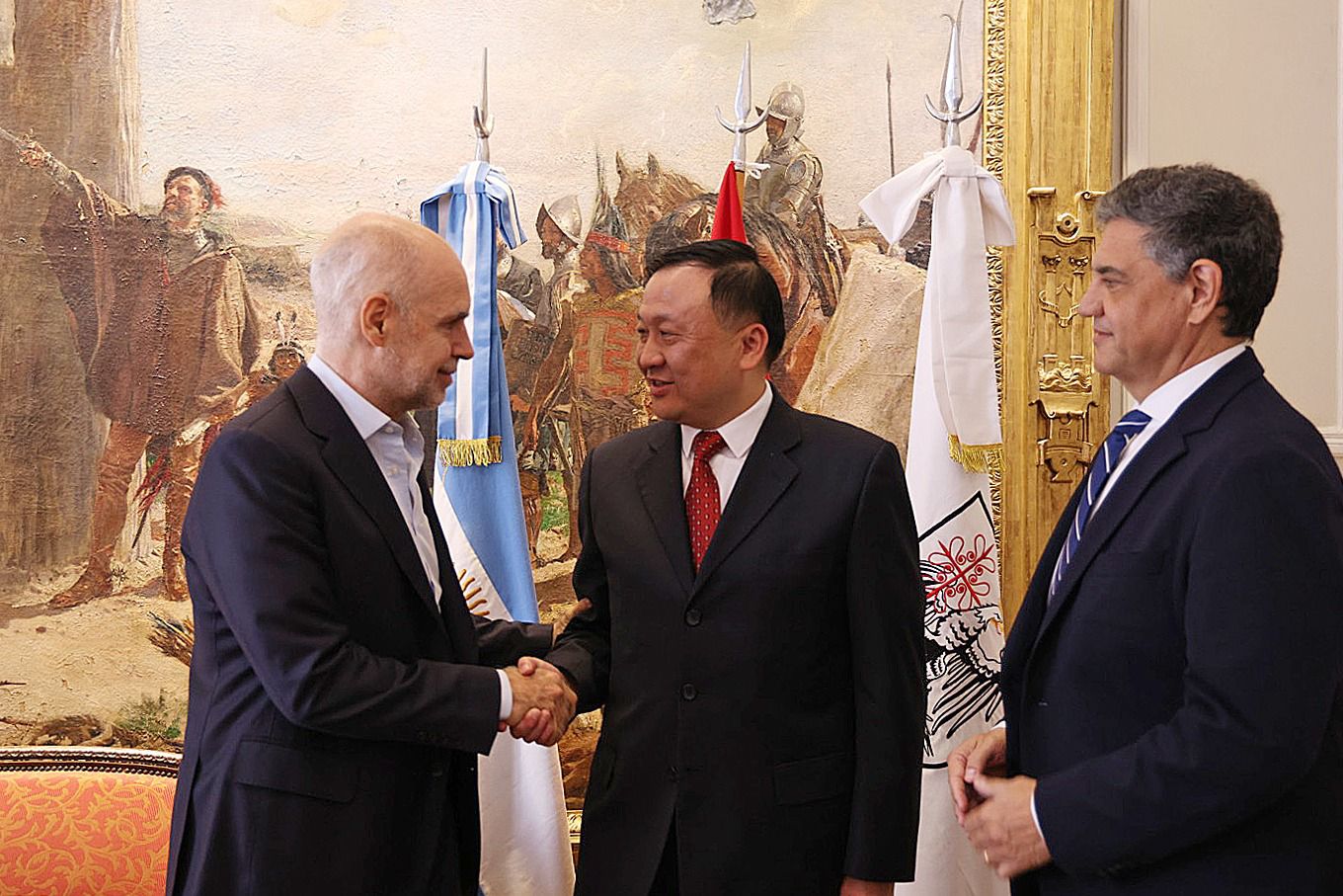 Rodríguez Larreta y Jorge Macri se reunieron con el vicealcalde de Shanghai para fortalecer lazos