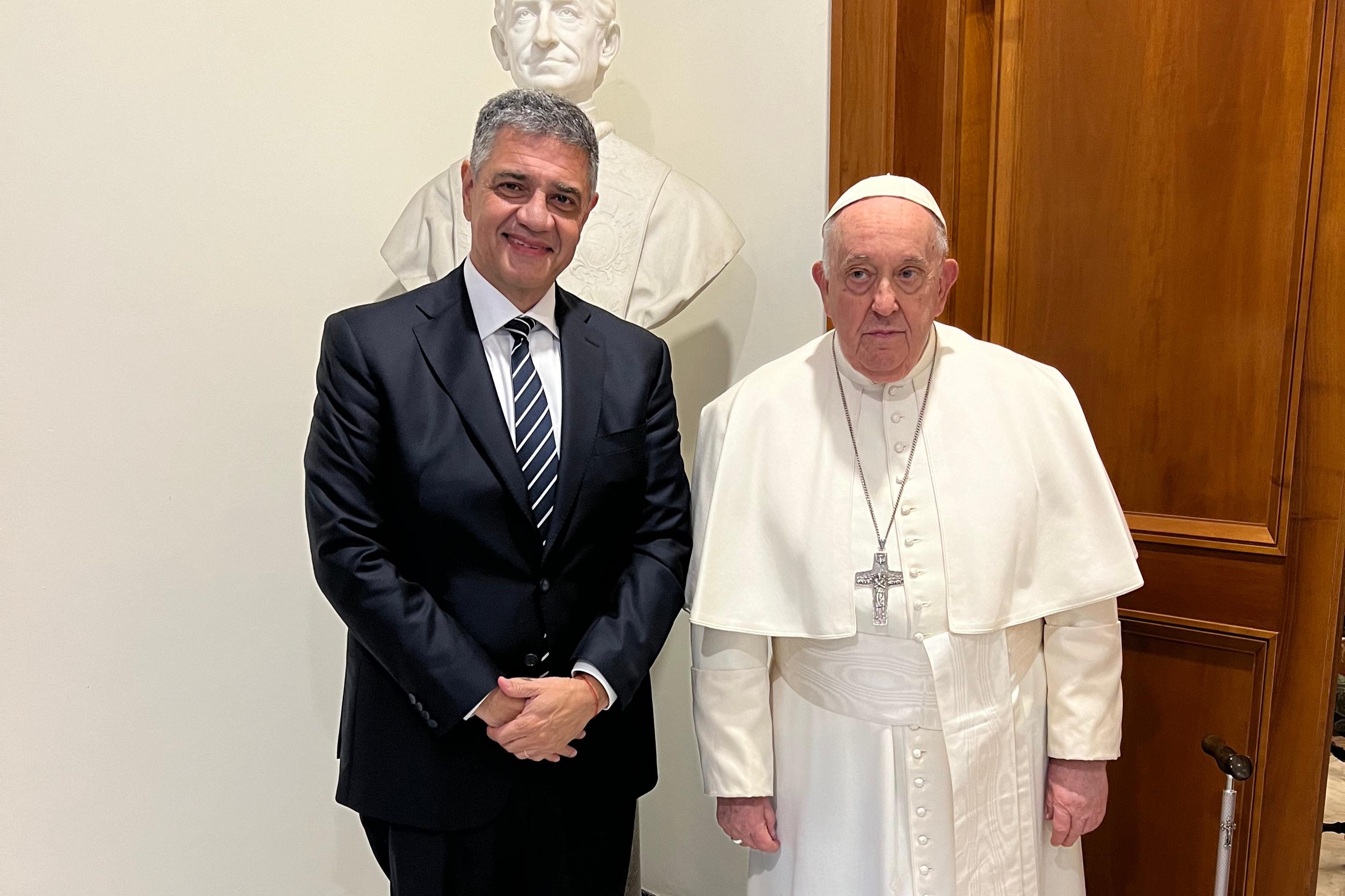 El Jefe de Gobierno fue recibido por el Papa Francisco en el Vaticano: “Me pidió trabajar en reconstruir el diálogo”
