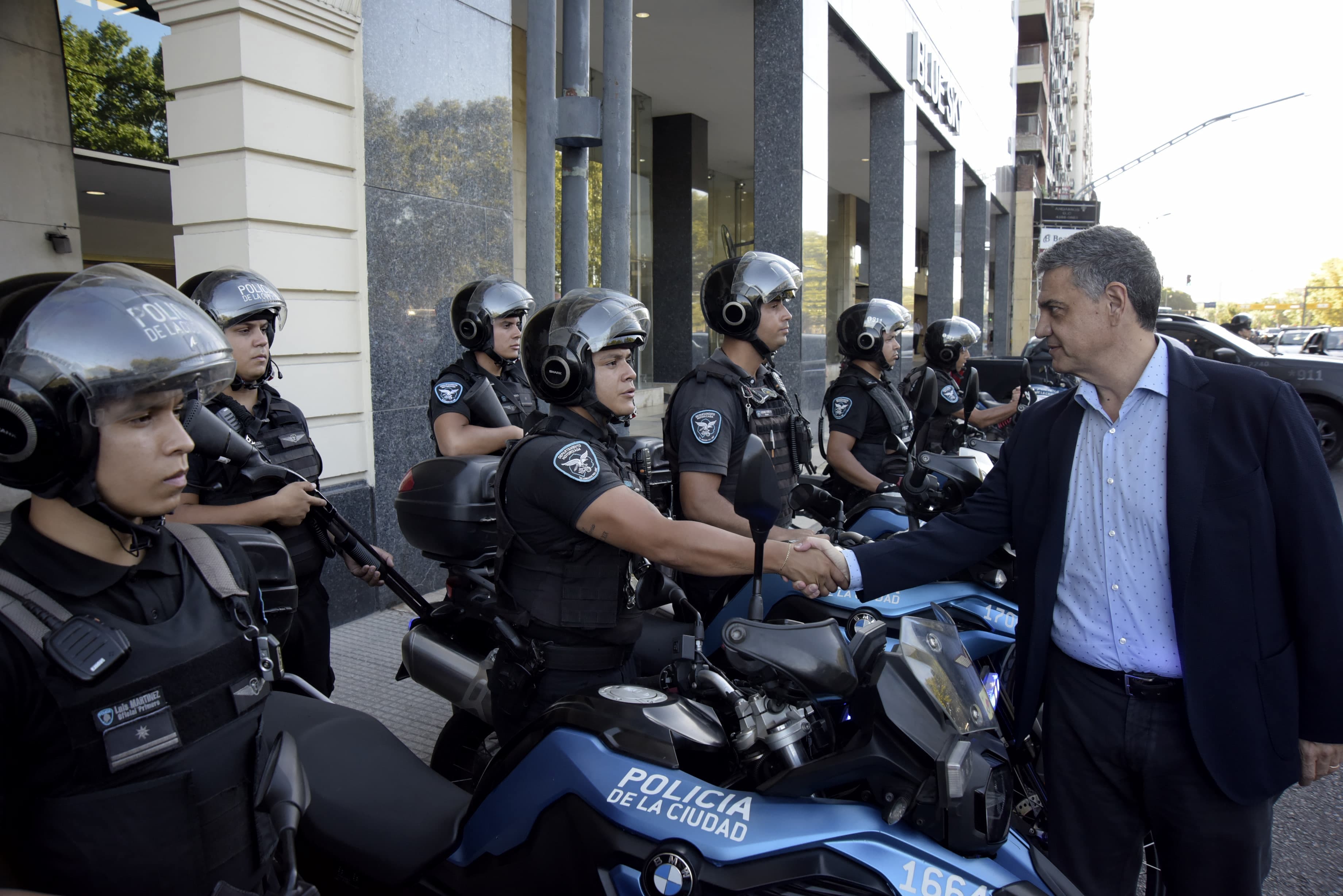 Más seguridad en la Ciudad: el Gobierno porteño refuerza los patrullajes de la policía motorizada