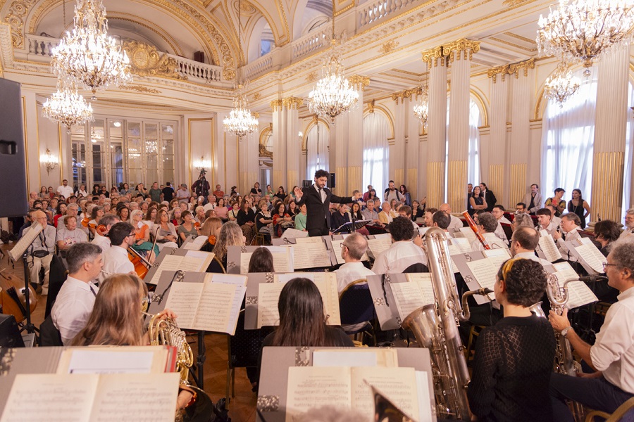 Concierto especial  de la Banda Sinfónica de la Ciudad por el 25 de Mayo