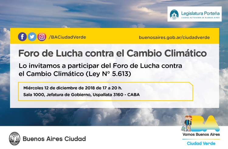 La Ciudad organiza la segunda edición del Foro de lucha contra el Cambio Climático