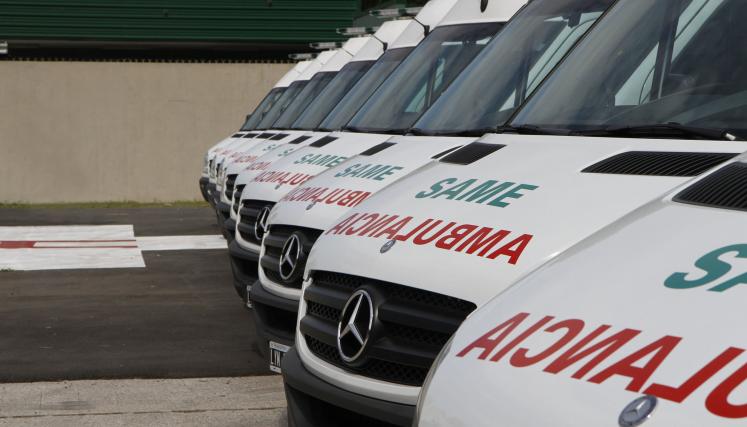 Con la puesta en servicio de los nuevos móviles -13 ambulancias y ocho vehículos de apoyo-, el SAME eleva el volumen de su planta vehicular a 150 móviles. Foto: María Inés Ghiglione-gv/GCABA.