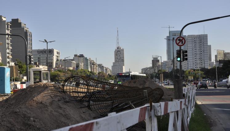 La Ciudad construye túneles para el Metrobus 9 de julio**Fotos:** AUSA/GCBA.