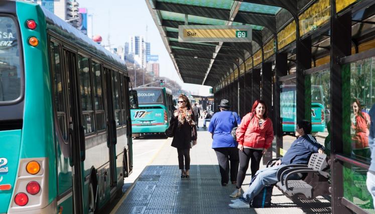 El Metrobus, una forma de viajar más ecológica, rápida y segura. Foto: GCBA.