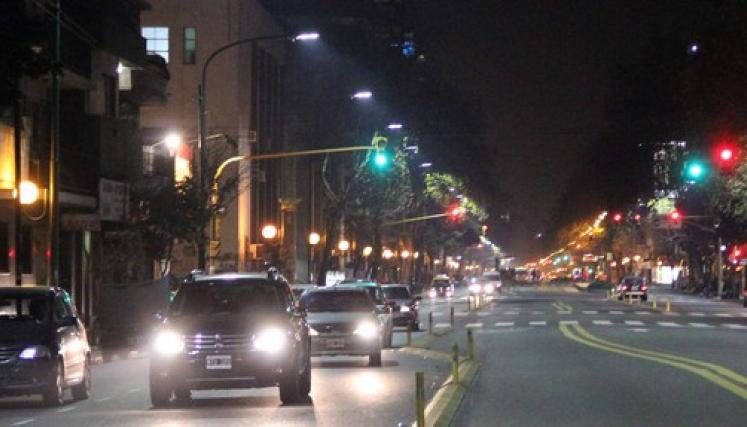 LED en Avenida Juan B. Justo