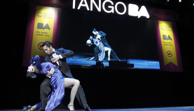 Las finales del Mundial de Baile de las categorías Tango de Pista y Tango Escenario  tendrán lugar en el Luna Park el 25 y 26 de agosto. Foto: archivo web GCBA.