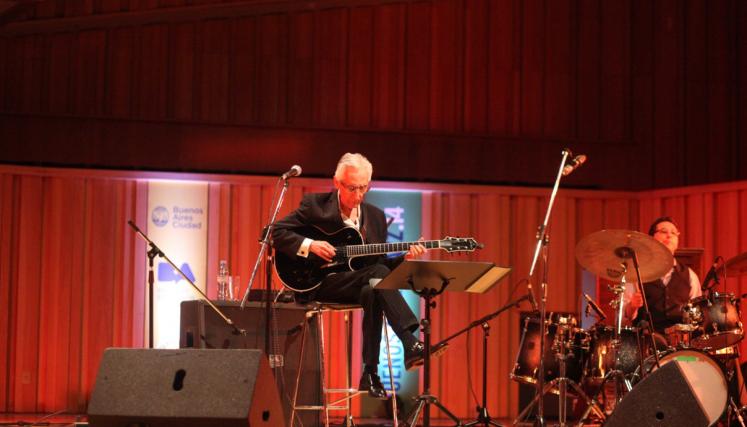 Pat Martino Organ Trío en la Usina del Arte. Suena jazz en la Ciudad. Foto: Festivales/GCBA.