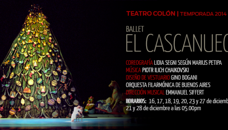 La clásica fantasía navideña de El Cascanueces es el cierre de temporada del Ballet Estable del Teatro Colón. Foto: Prensa Teatro Colón.