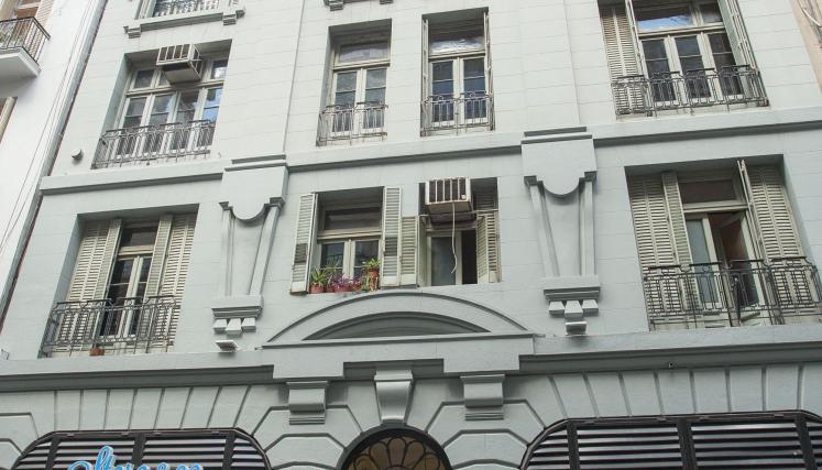 La fachada actual del edificio Mayol en San Martín 543