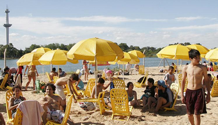 Buenos Aires Playa Sur en el Parque Indoamericano de Villa Soldati