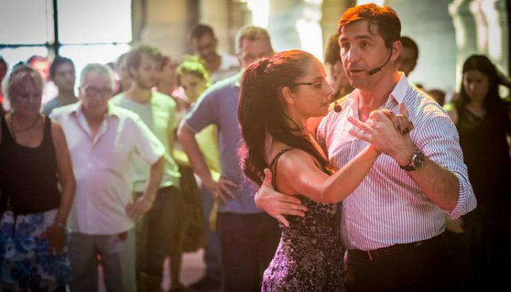 Tango y milonga en la Usina del Arte. Foto: Festivales/GCBA.