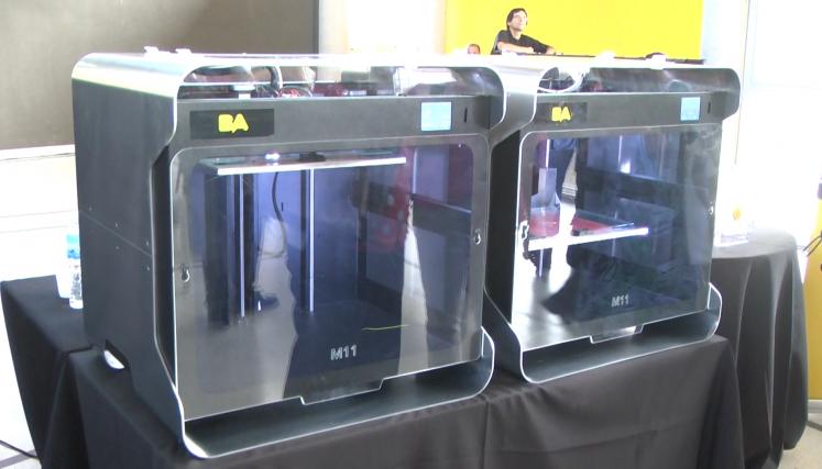 Tecnología 3D en las escuelas secundarias. Foto: Ministerio de educación/GCBA.