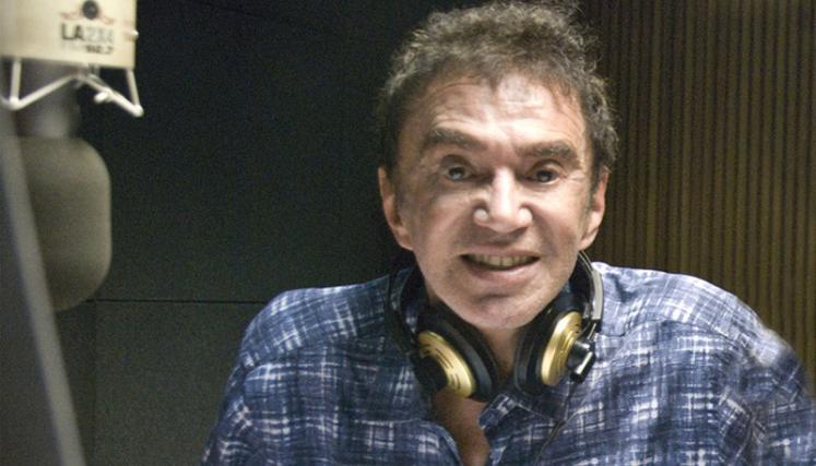 Roberto Quirno, conductor de "El tango en el cine". Nominado como mejor programa cultural en radio.