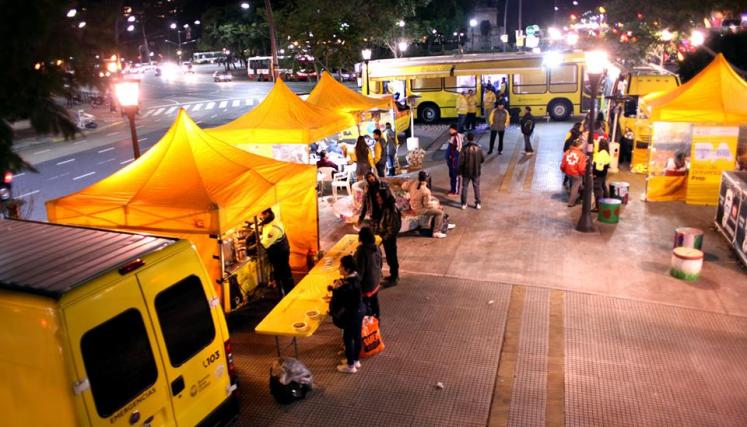Los refugios de la Ciudad permanecen abiertos las 24 horas. Foto: Programa Buenos Aires Presente