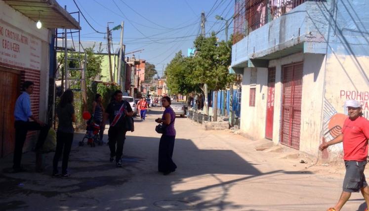 Las calles antes de las obras de infraestructura en las Villa 31 y 31 bis. Foto: Secretaría de Hábitat e Inclusión/ GCBA.