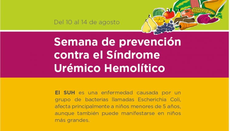 Semana de Prevención contra el Síndrome Urémico Hemolítico (SUH)