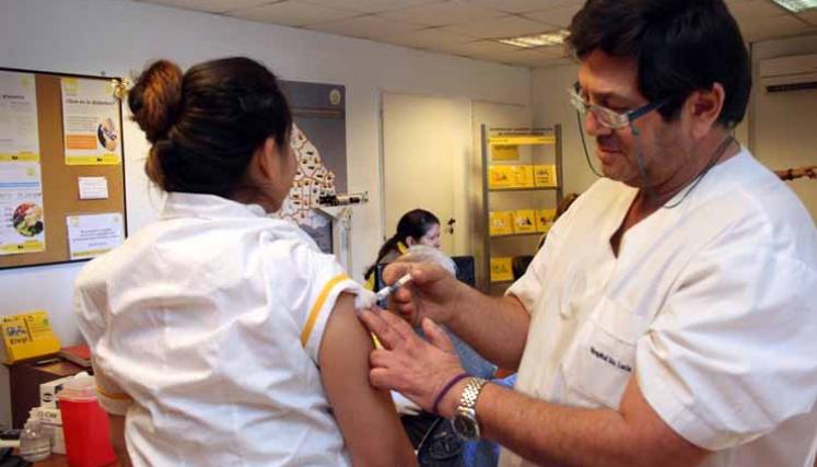 Vacunación Antigripal 2016. Foto del archivo web GCBA.