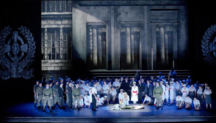 Macbeth. Foto de Arnaldo Colombaroli/Teatro Colón.