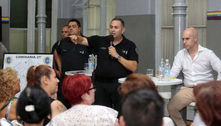 Horacio Rodríguez Larreta presentó "Comisarías Cercanas", un plan para involucrar a los vecinos con la seguridad