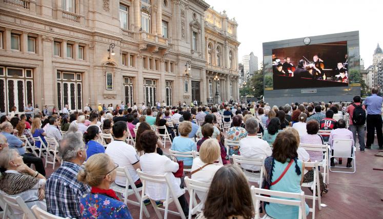 IV Festival de Música en la Plaza Vaticano. Foto de la Asociación Centro Histórico Teatro Colón.
