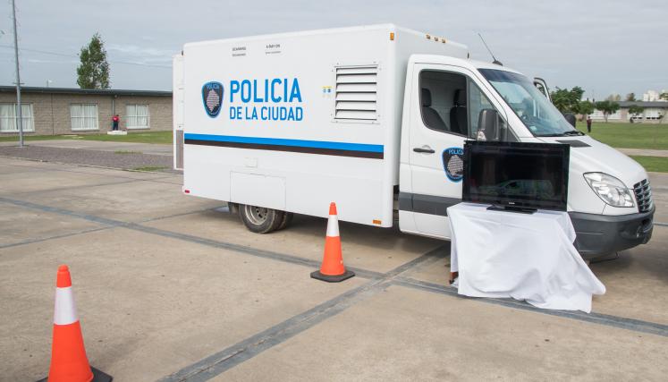 Los nuevos camiones scanners para la Policía