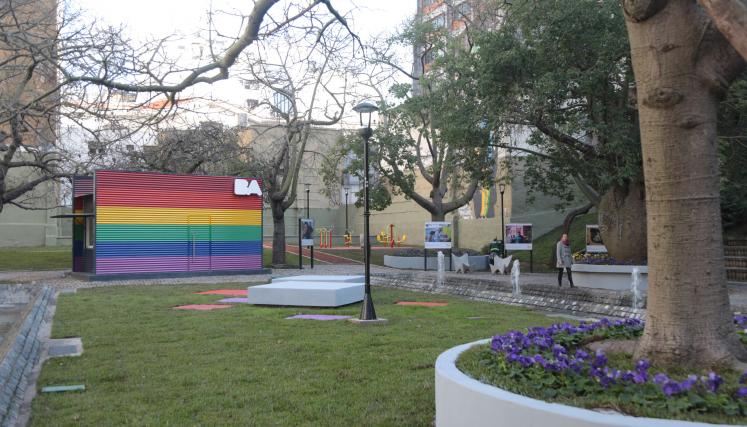 Paseo de la Diversidad en la Plaza Roberto Arlt