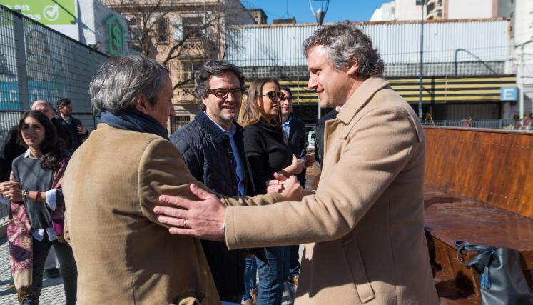 La Ciudad inauguró un Parque Lineal en Almagro