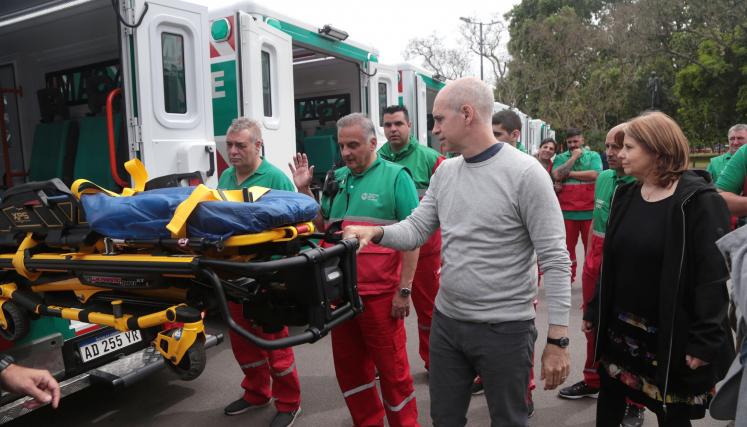 15 nuevas ambulancias para el SAME
