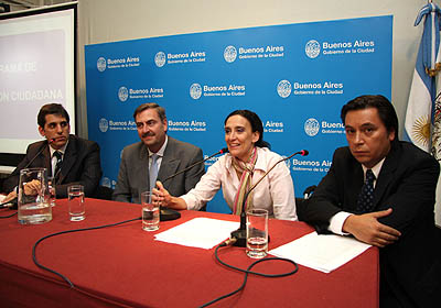 La vicejefa de Gobierno de la Ciudad de Buenos Aires, Gabriela Michetti, present el 