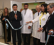 Macri inaugur un nuevo tomgrafo en el Hospital Pirovano