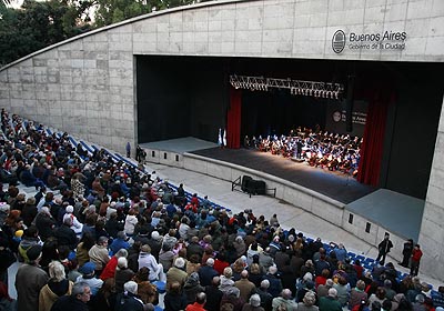 El Gobierno porteo inaugur el Anfiteatro Eva Pern, en el Parque  Centenario. Foto: GCBA.