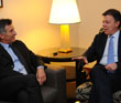 Mauricio Macri, se reuni esta tarde con el presidente de Colombia Juan Manuel Santos