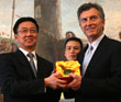 Macri firm un convenio marco de cooperacin con el Alcalde de Shangai