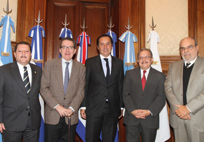Subsecretario de Relaciones Internacionales del GCBA recibi a embajadores centroamericanos.