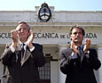 Aníbal Ibarra participó junto al presidente Kirchner del acto en la ESMA