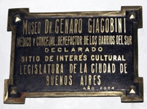 Consultorio del Doctor Genaro Giacobini