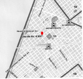 Foto:esta foto indica en un mapa un punto rojo el cual es la ubicacion de la escuela