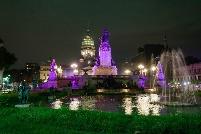 La Ciudad se ilumina de violeta por la donación de órganos