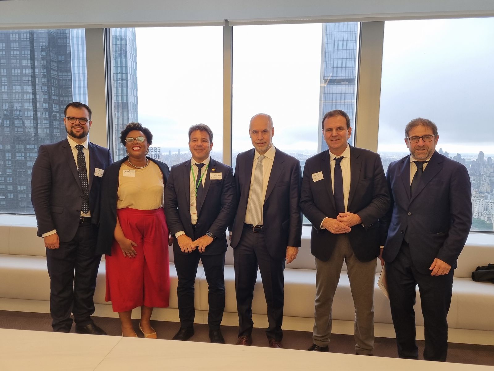 Rodríguez Larreta se reunió en Nueva York con alcaldes y expertos internacionales en cambio climático