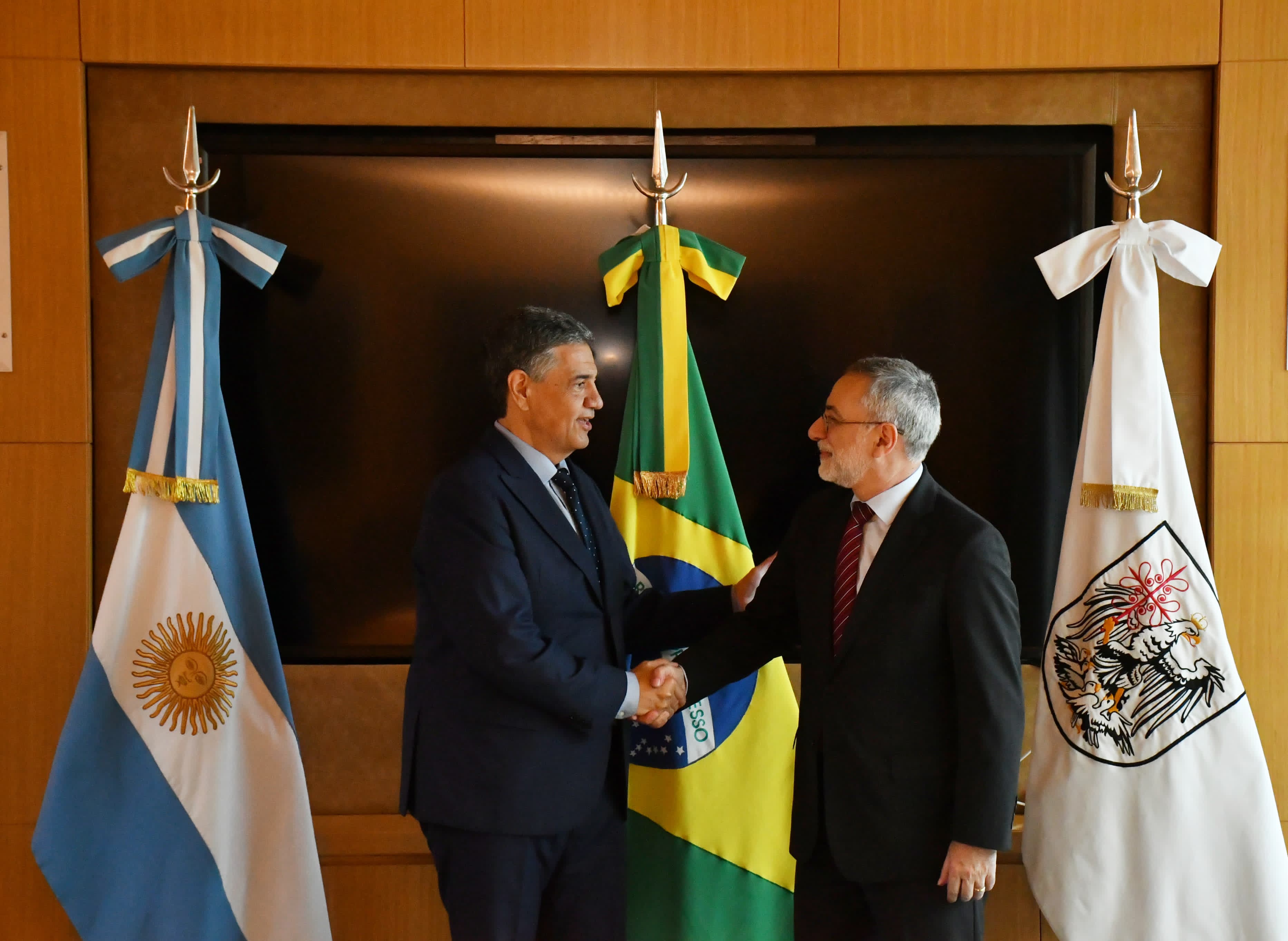 El Jefe de Gobierno se reunió con el embajador de Brasil