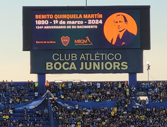 El Club Boca Juniors, el barrio de La Boca y el Museo Quinquela Martín festejan el cumpleaños del artista boquense